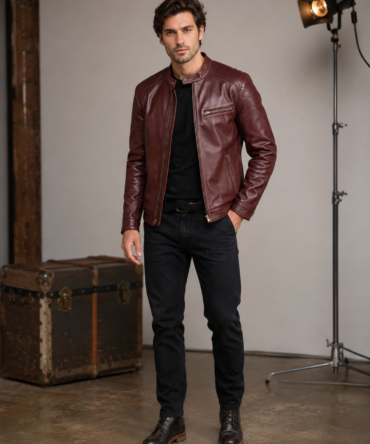 Rebel Retro Cafe Racer Jacket
