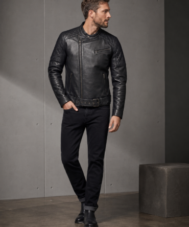 Steelcap Vintage Biker Jacket